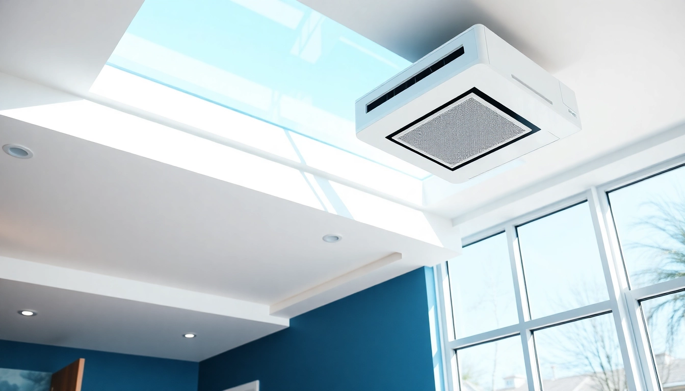 Understand what is a central air conditioner by observing this installed system enhancing indoor air quality.